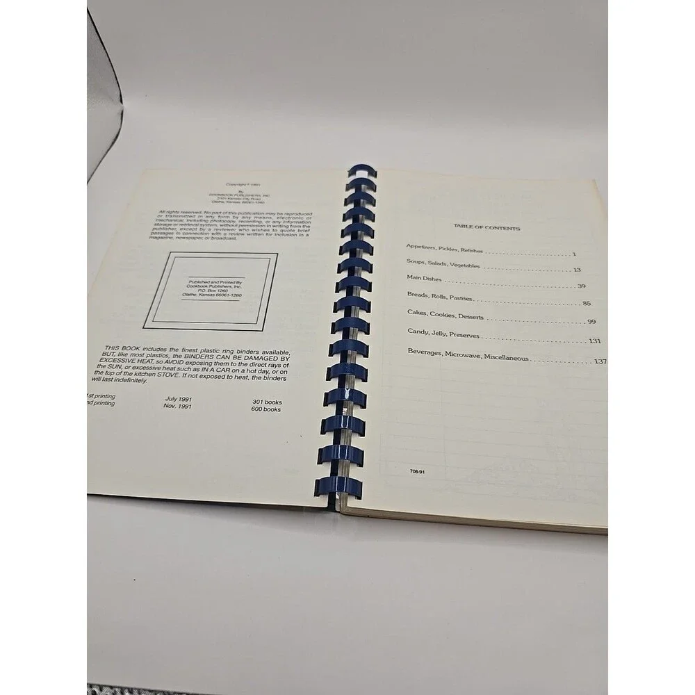 Miller Orthopaedic Clinic Charlotte NC Cookbook 1991
